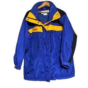 Vintage Columbia winter / snow jacket Women’s Size medium Blue and yellow